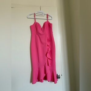 Pink formal dress